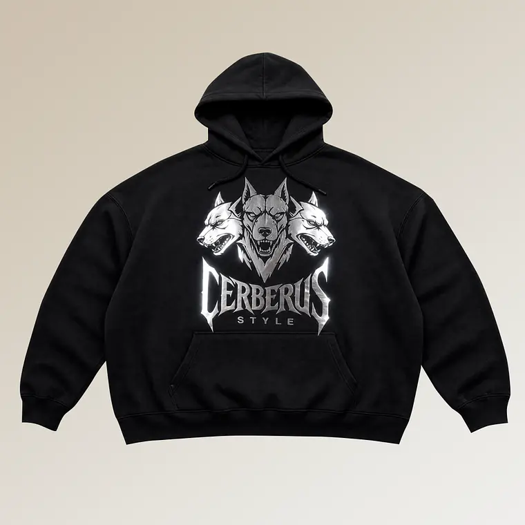 Hoodie Cerberus Unleashed Streetwear Chile 2