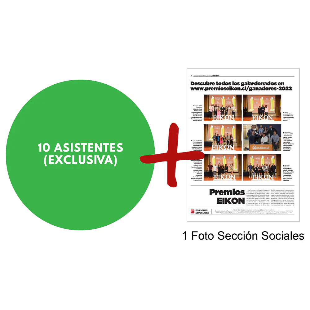 MUY PRONTO PACK Mesa 12 pax + Sociales EE LT