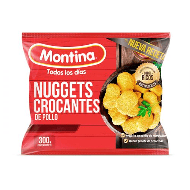 NUGGET DE POLLO MONTINA 300GR ARIZTIA UN