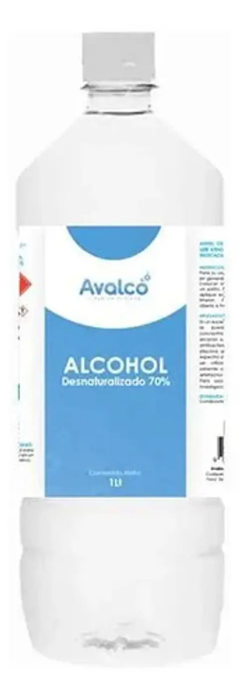 Avalco Alcohol 70° Desnaturlizado 1l