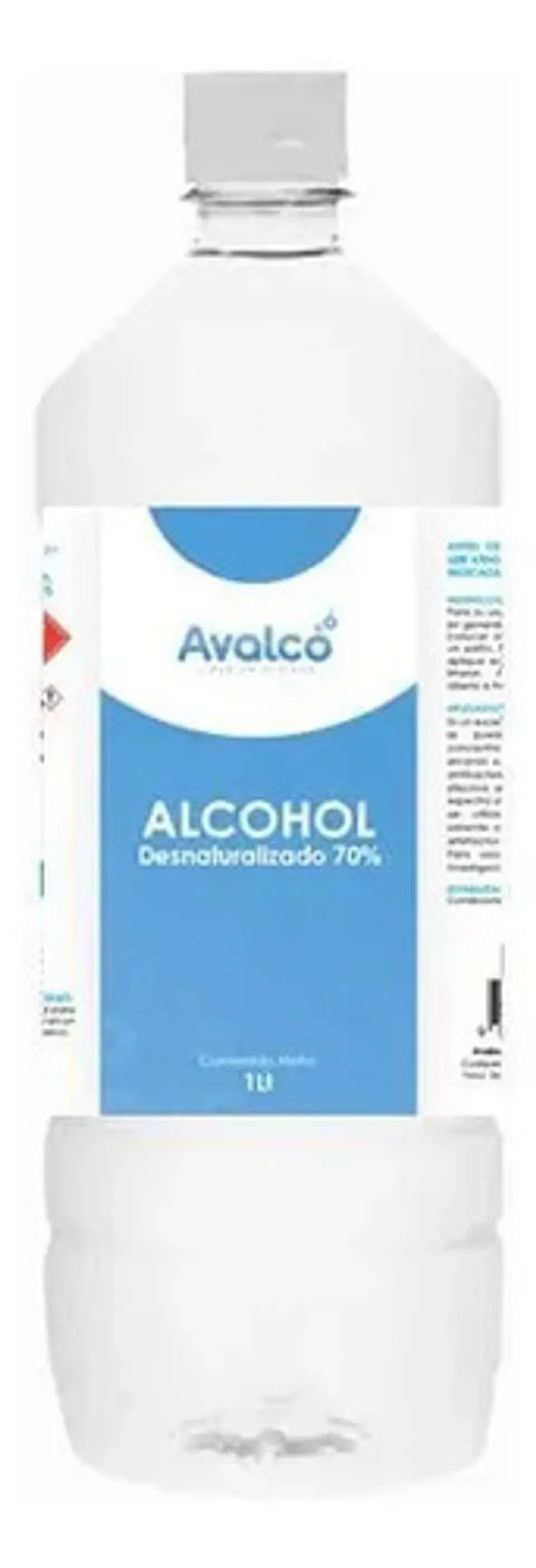 Avalco Alcohol 70° Desnaturlizado 1l 1