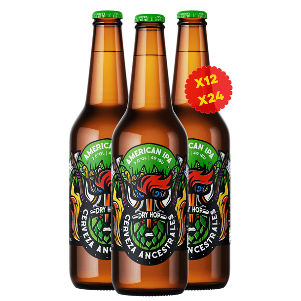 American IPA Dry Hop | 7.0° pack 12-24 Un 