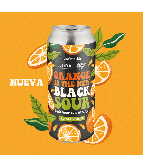 Coda Orange Is The New Black Sour
Dark Sour con Naranjas 