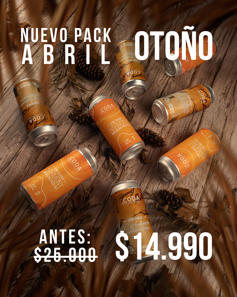 Pack Otoño</br> 8-Pack Abril