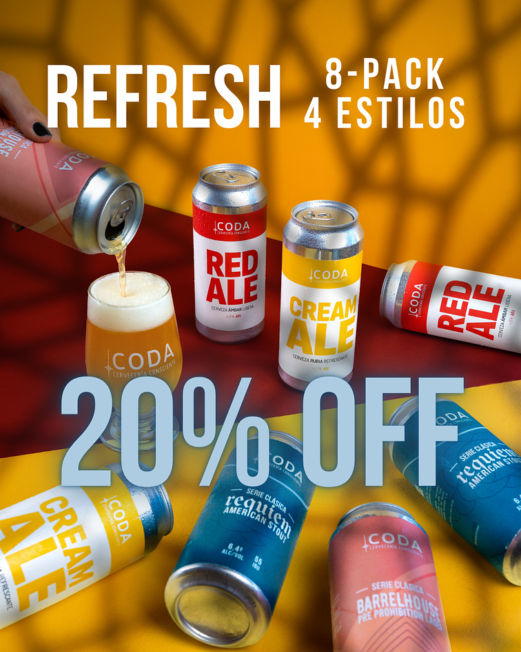 Pack Refresh</br> 8-Pack Abril