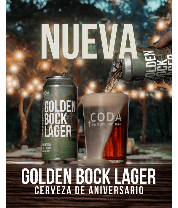 Coda Aniversario 9
 Golden Bock Lager 