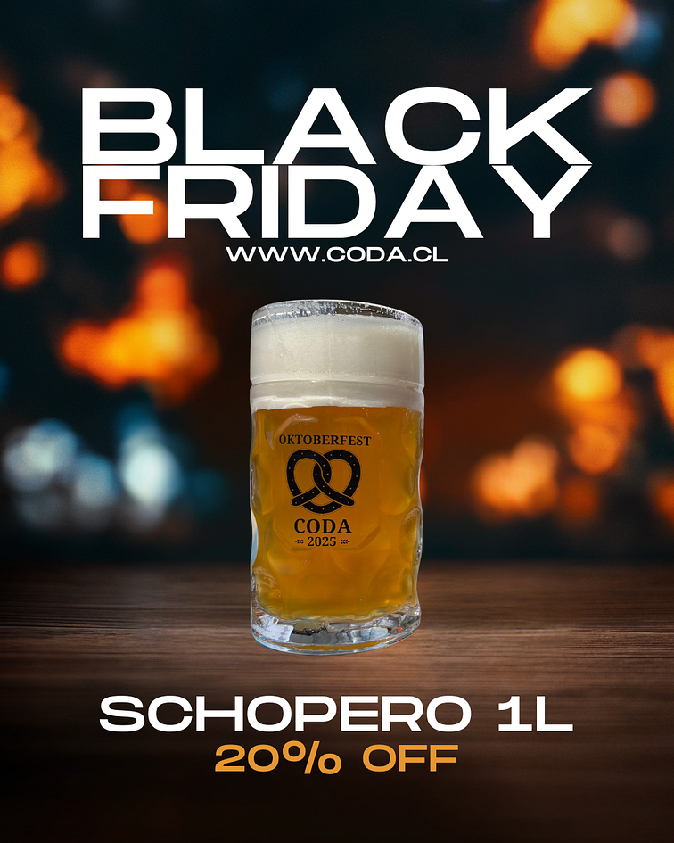 Vaso Schopero 1 Litro<br/> Edición Oktoberfest