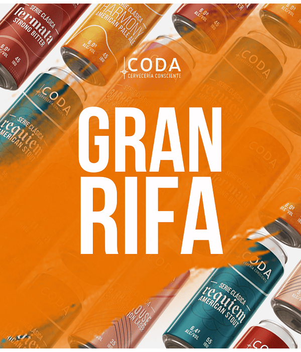 Gran RIFA CODA<br/>Prueba tu suerte