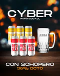 6-Pack CYBER</br> con Schopero