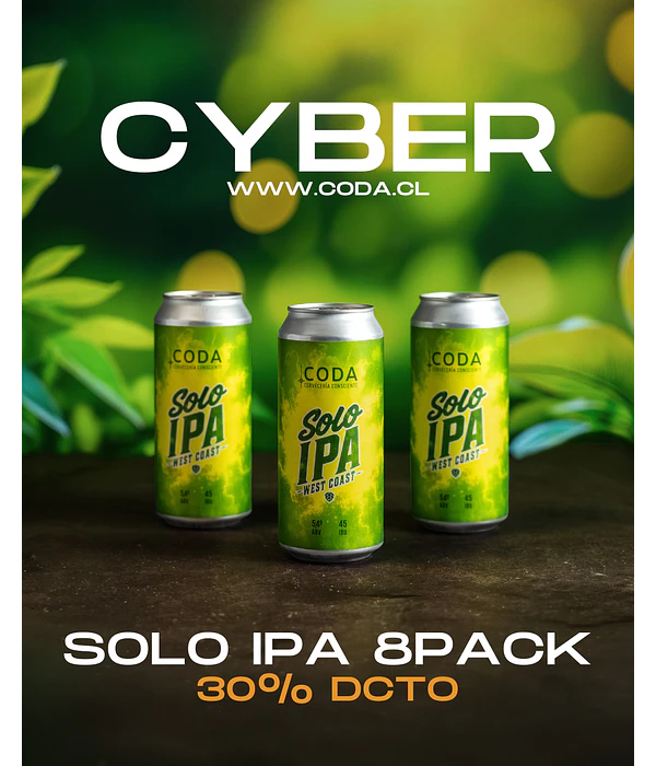 8-Pack CYBER</br> SOLO IPA