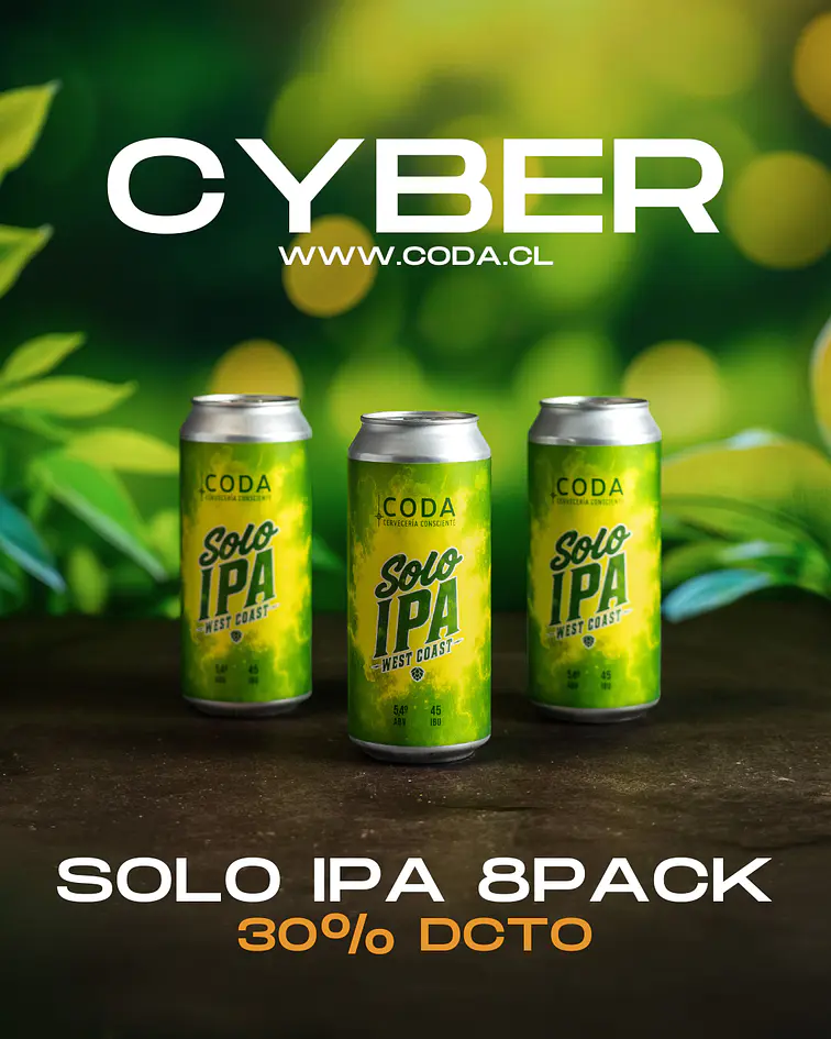 8-Pack CYBER</br> SOLO IPA