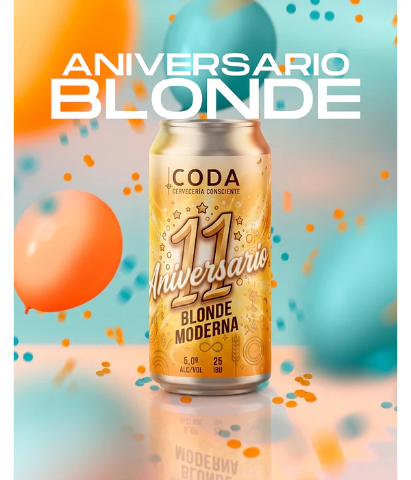 11 Aniversario<br/> Blonde Moderna