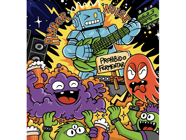 AMBER NOISE - 6 x 473cc