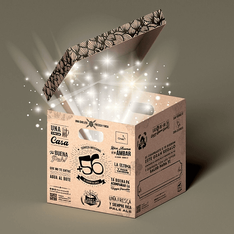 Arma tu pack +56 de Regalo!! Caja Reutilizable-Sustentable NUEVO!! (Solo caja)