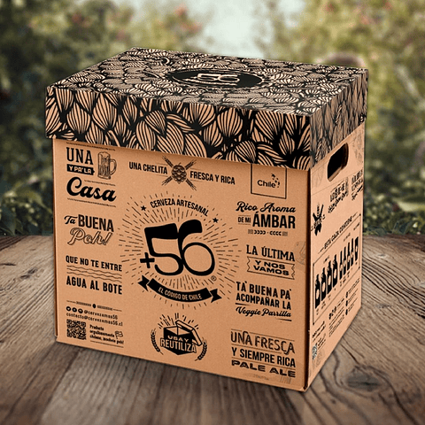 Caja cubo +56 de Regalo Reutilizable-Sustentable NUEVO!! (Caja Sola)