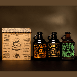 Pack Colección 3 Growlers Diseñadores Chilenos