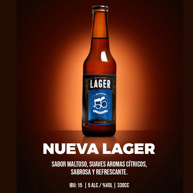 24 Botellas 330cc •  NUEVA LAGER!