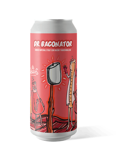 Lata Dr. Baconator 473cc