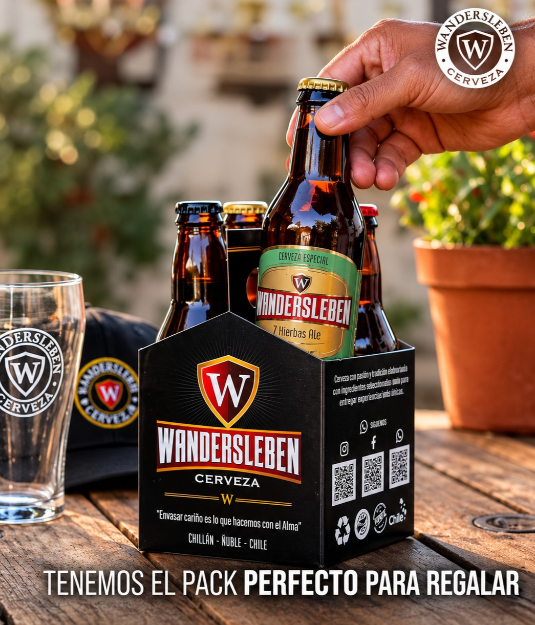 Fourpack 330cc de cerveza artesanal a elección
