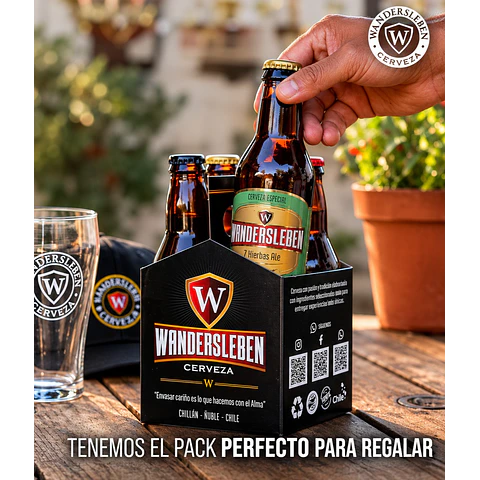 Fourpack 330cc de cerveza artesanal a elección