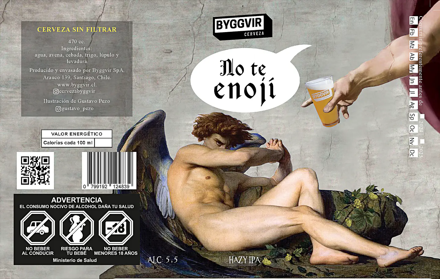 No te Enojí - Hazy IPA (4/6/12 Pack) 2