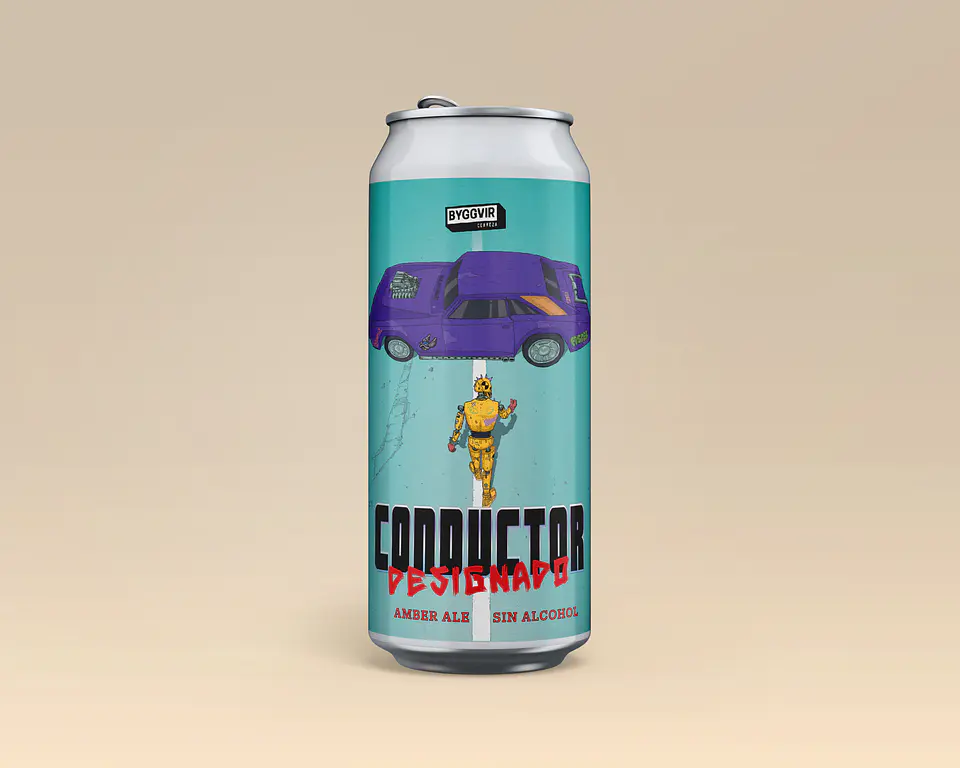 Conductor Designado - Amber Ale Sin Alcohol (4/6/12 Pack) 1