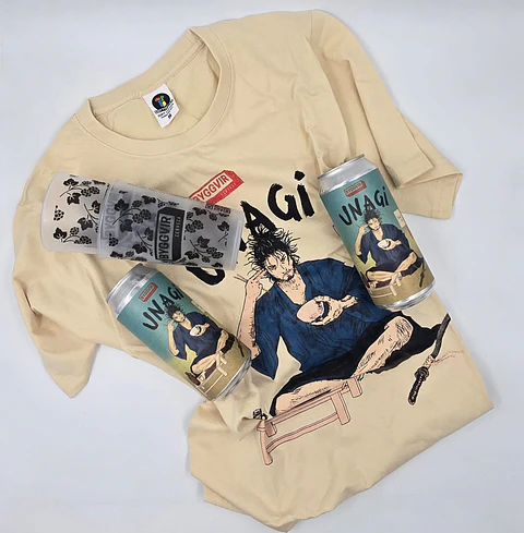 Pack polera y cervezas Unagi