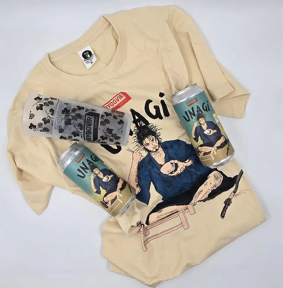 Pack polera y cervezas Unagi 1