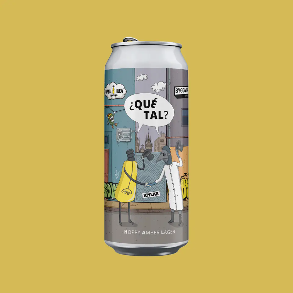 ¿Qué tal? - Hoppy Amber Lager (4/6/12 Pack) 1