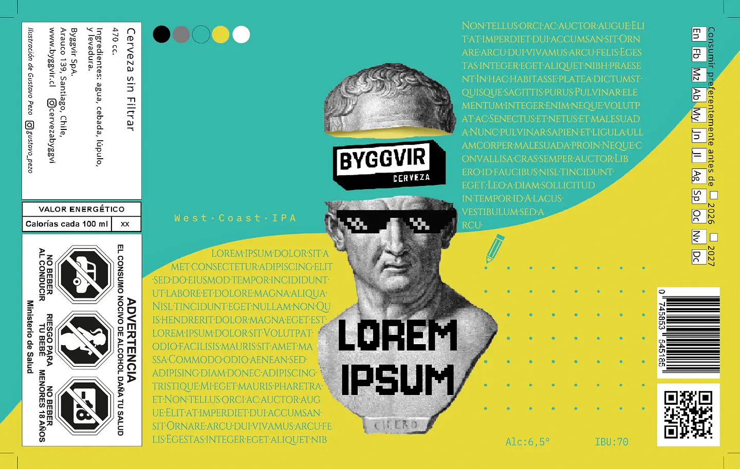 Lorem Ipsum - West Coast IPA (4/6/12 Pack) 2