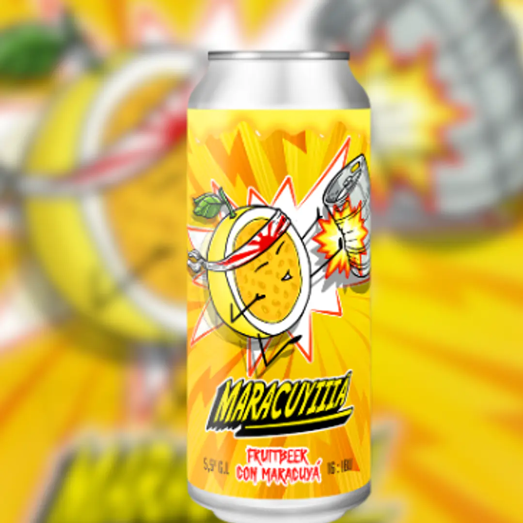 MARACUYIIIÁ - FRUIT BEER FUZZ 1