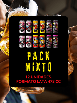 Promoción Pack 12 Unidades Mixto Variedades / Precio Final $ 27.986. Formato Lata 473 cc