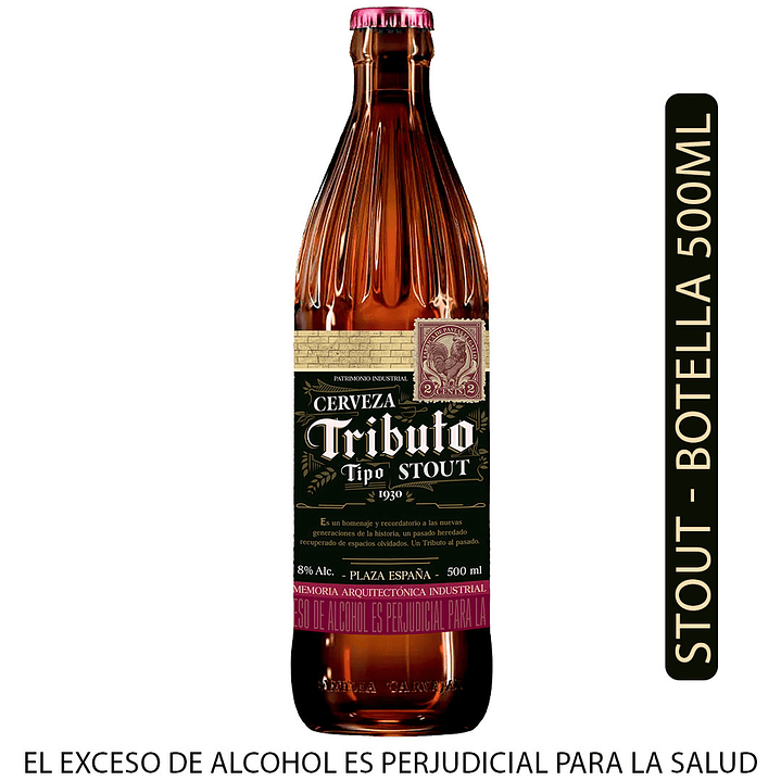 Cerveza STOUT - Botella 500ml 1