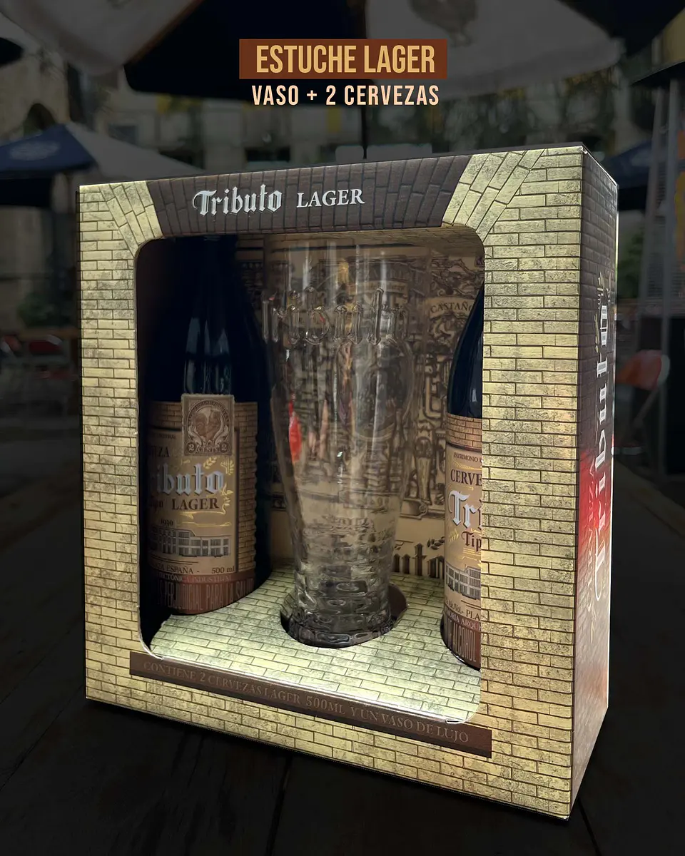Estuche Lager (Vaso) 1