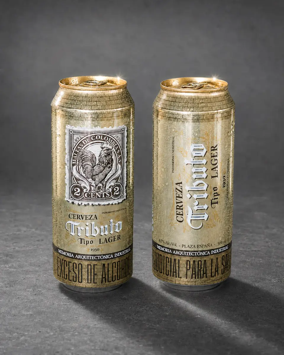 Cerveza LAGER - LATA 500ml 1