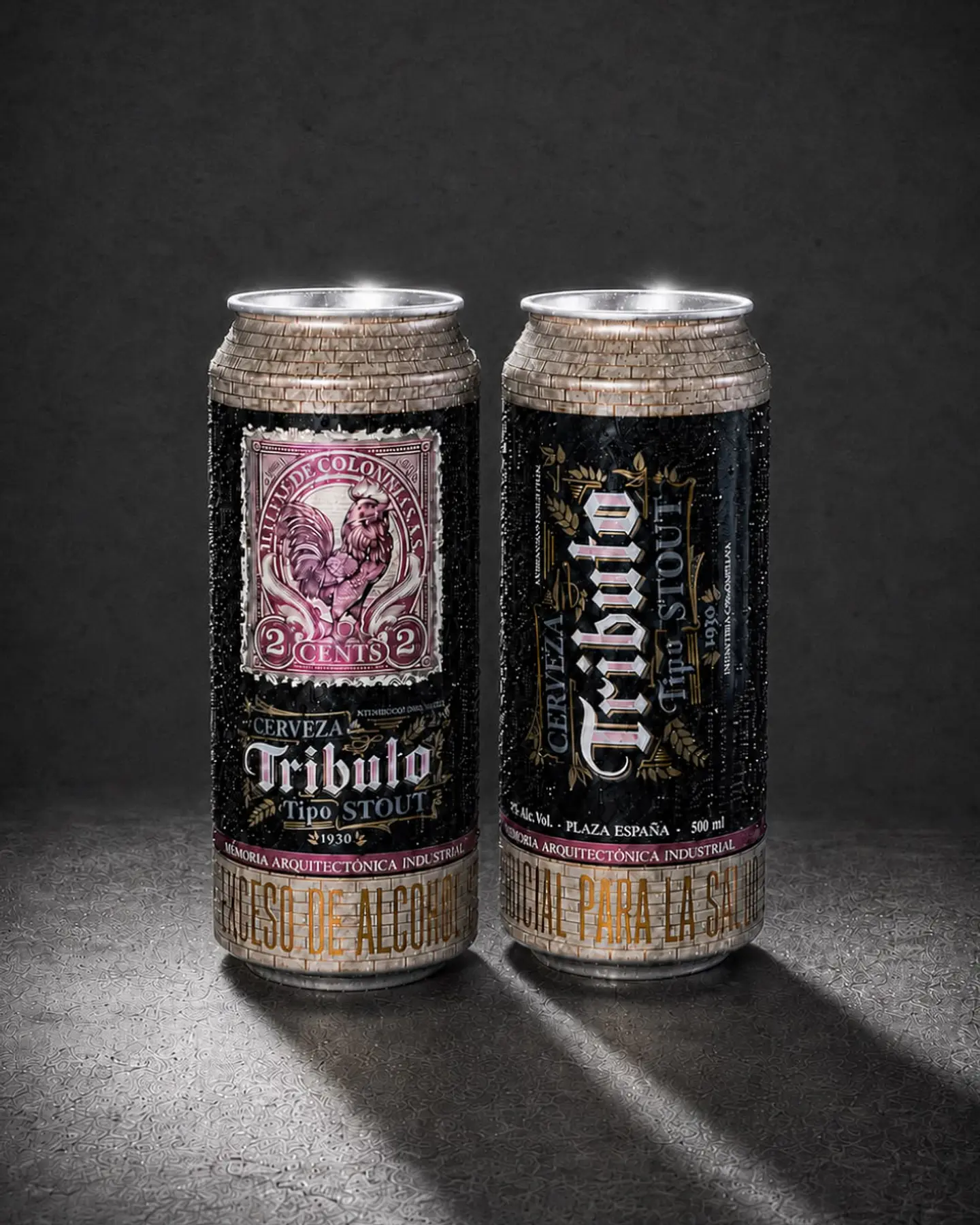 Cerveza STOUT - LATA 500ml 1