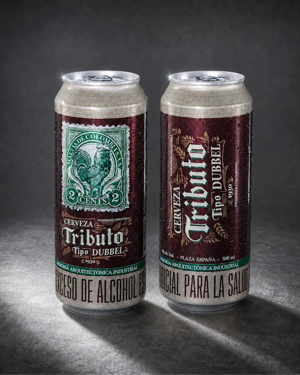 Cerveza DUBBEL- LATA 500ml 1
