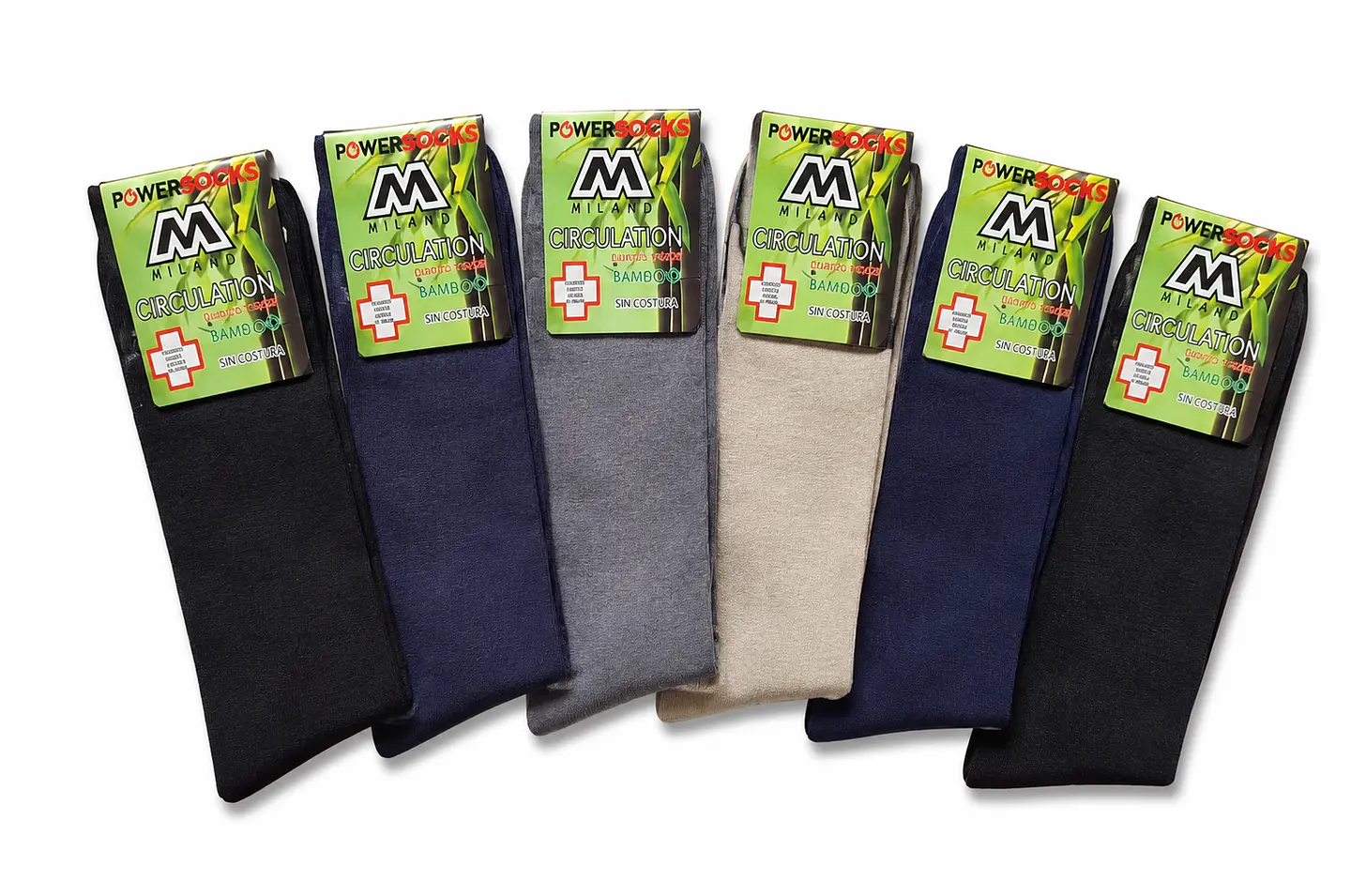 SIX PACK CALCETINES DIABETICOS 1