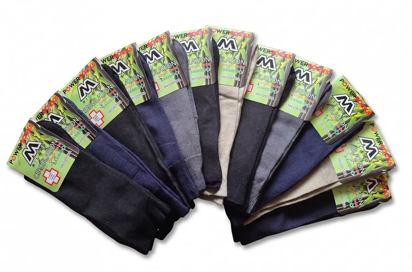 PACK 12 CALCETINES DIABETICOS 1