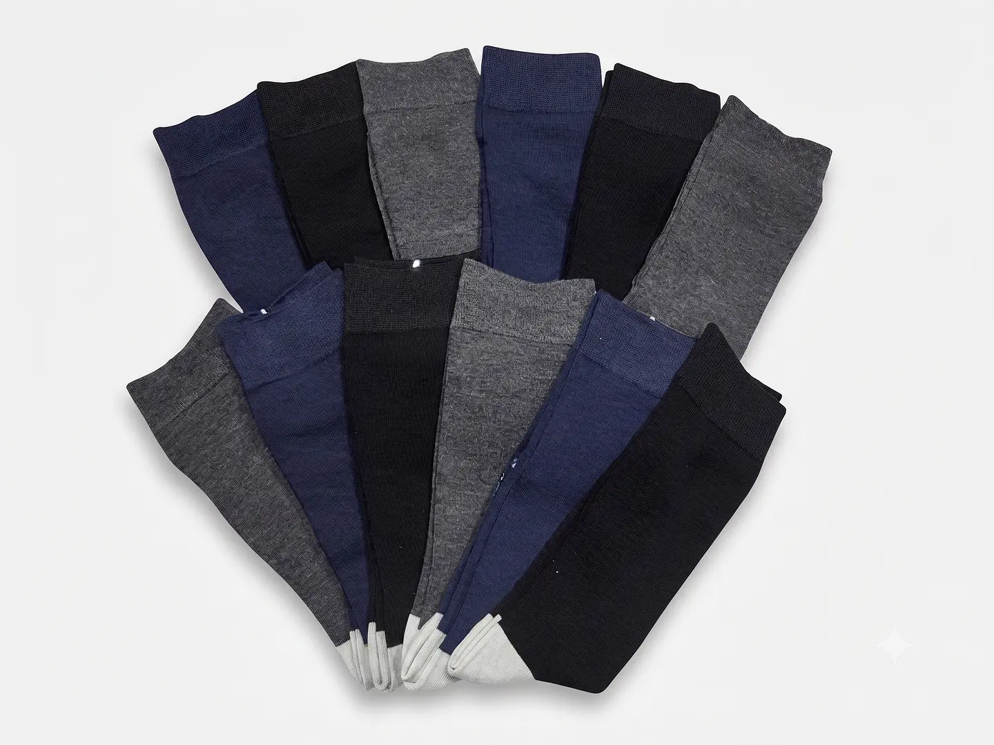 PACK 12 CALCETINES COBRE HOMBRE 1