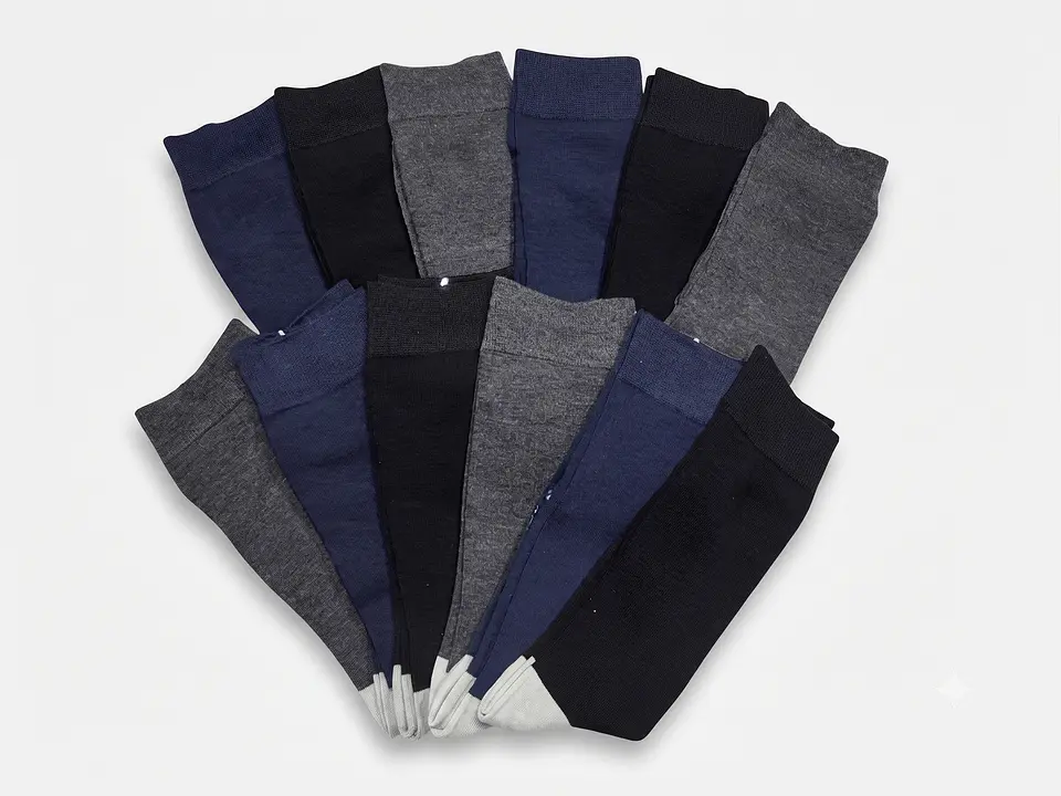 PACK 12 CALCETINES COBRE HOMBRE 1