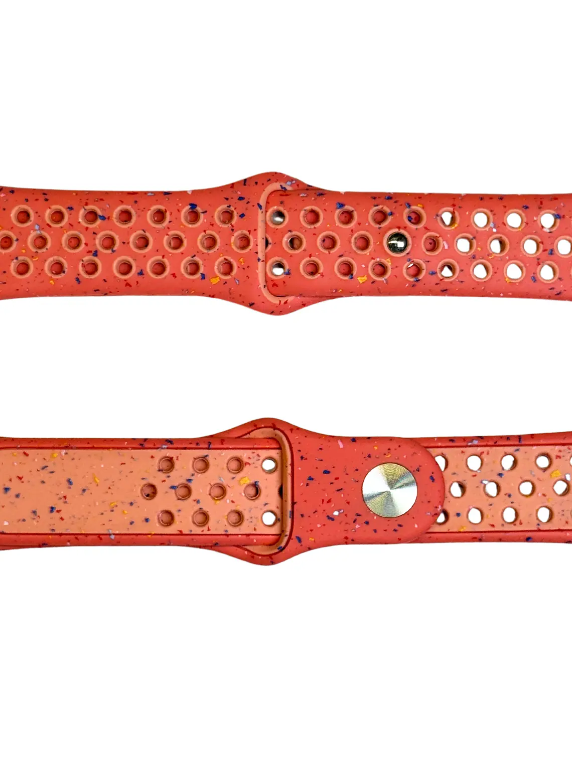 Bracelete Apple Watch Silicone Coral 1