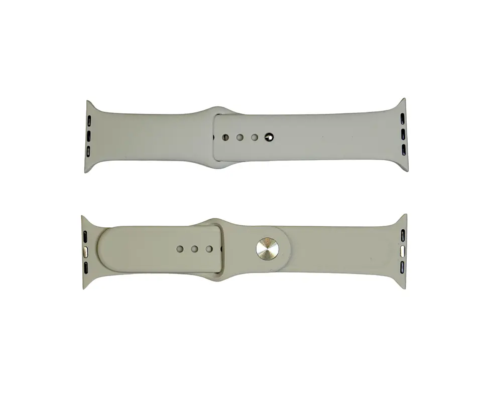 Bracelete Apple Watch Silicone Bege 1