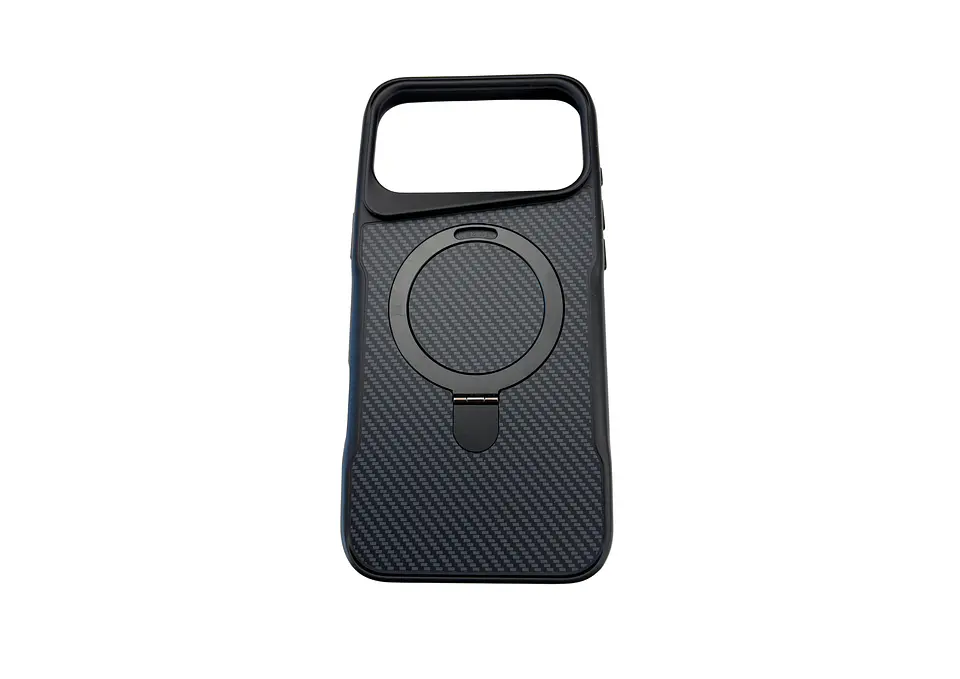 Capa Preta Com Aro e Suporte Magnético 3