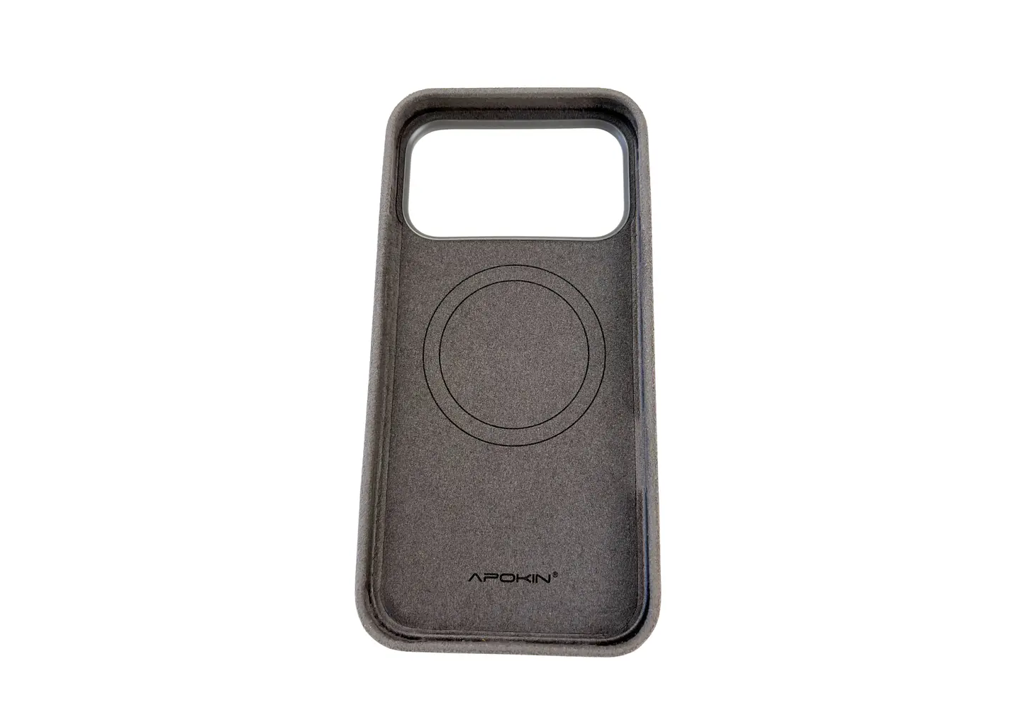 Capa Preta Camurça Magsafe 5
