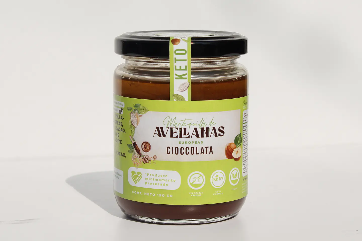 Mantequilla de avellanas europeas - Cioccolata 1