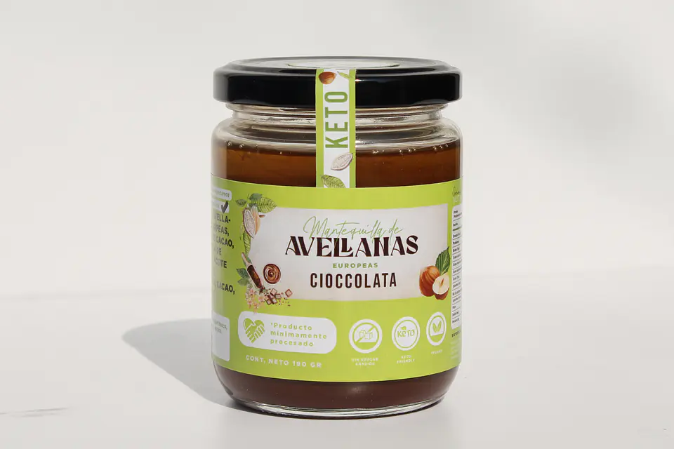 Mantequilla de avellanas europeas - Cioccolata 1