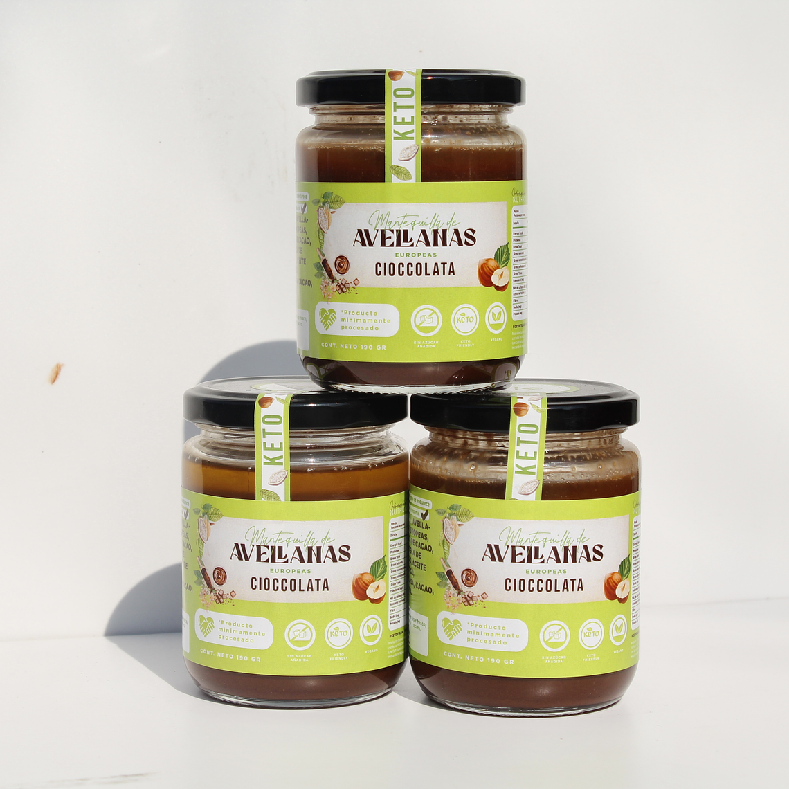 Mantequilla de avellanas europeas - Cioccolata 2