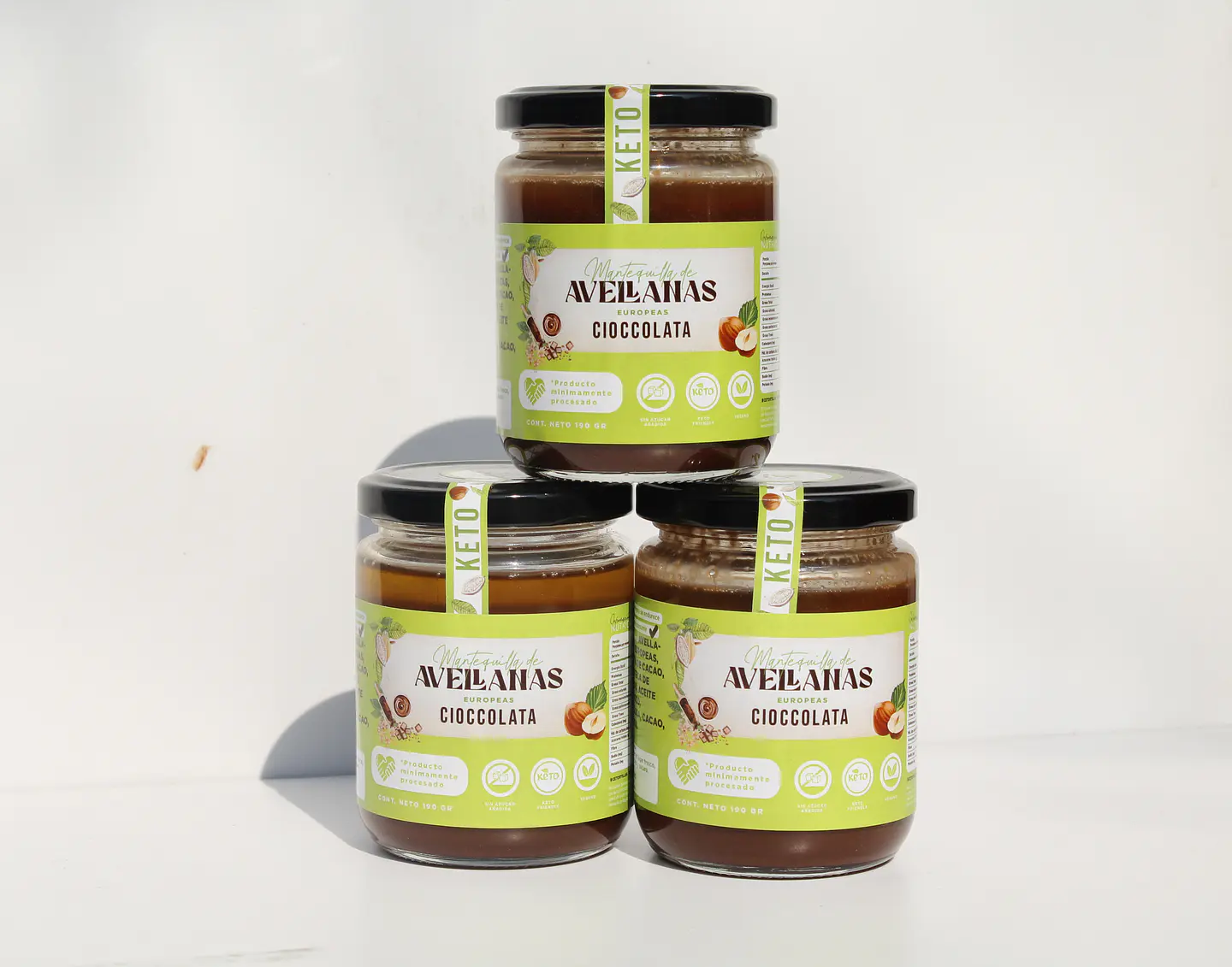 Mantequilla de avellanas europeas - Cioccolata 2
