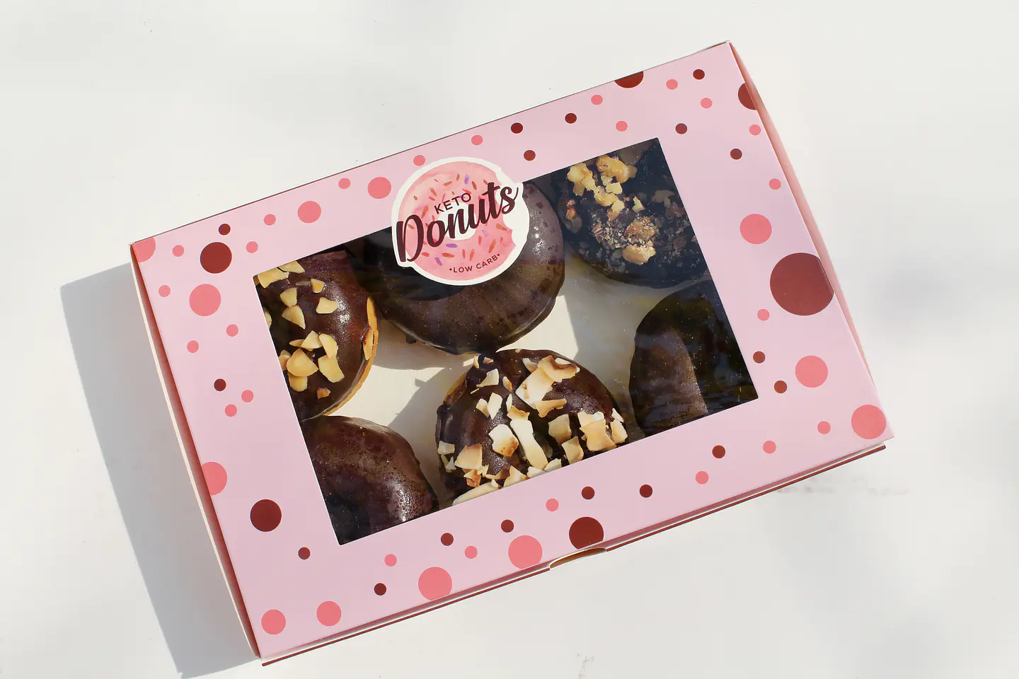 Keto donuts de chocolate - sin lácteos 3